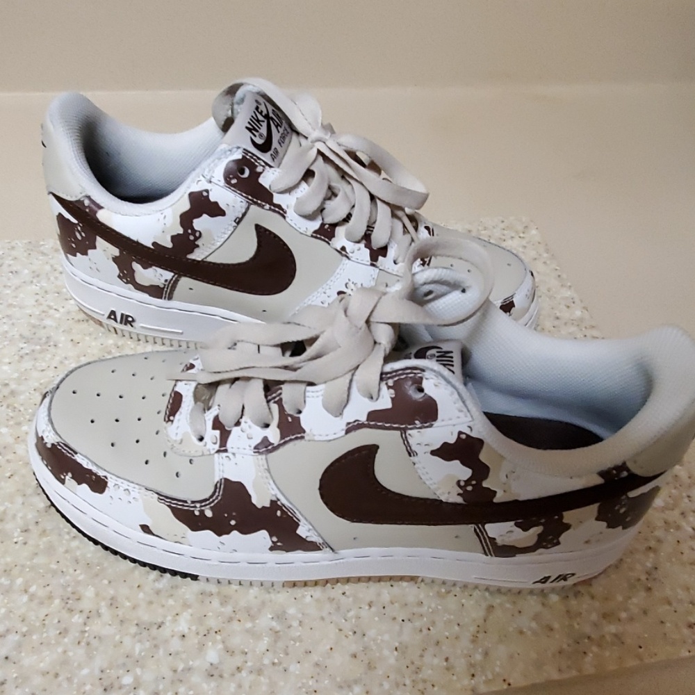 Nike Air Force 1 Desert Storm Camouflage